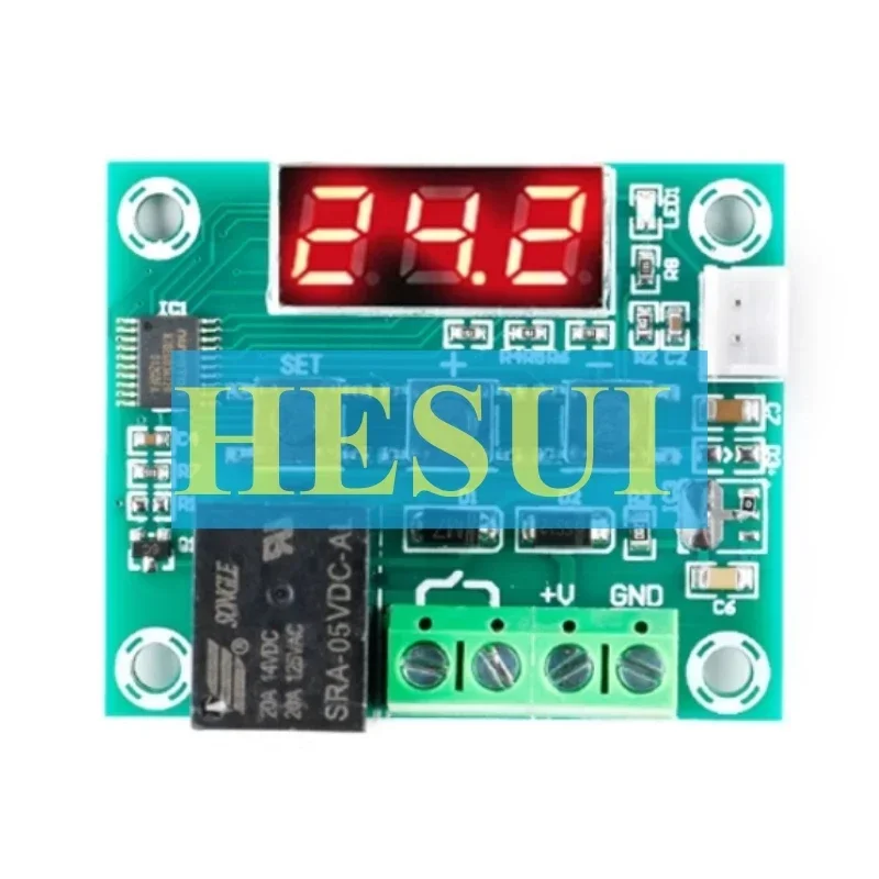 5V/12V/220V red light digital thermostat High precision digital temperature controller module cooling and heating