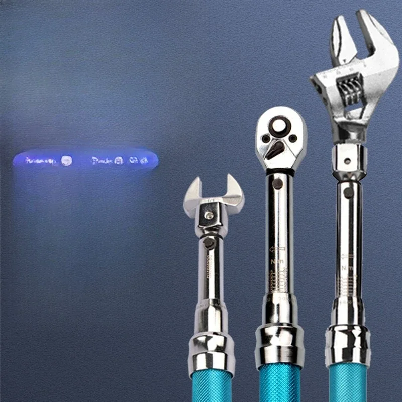 

Torque wrench High precision preset adjustable torque kg auto repair opening head square hole torque wrench