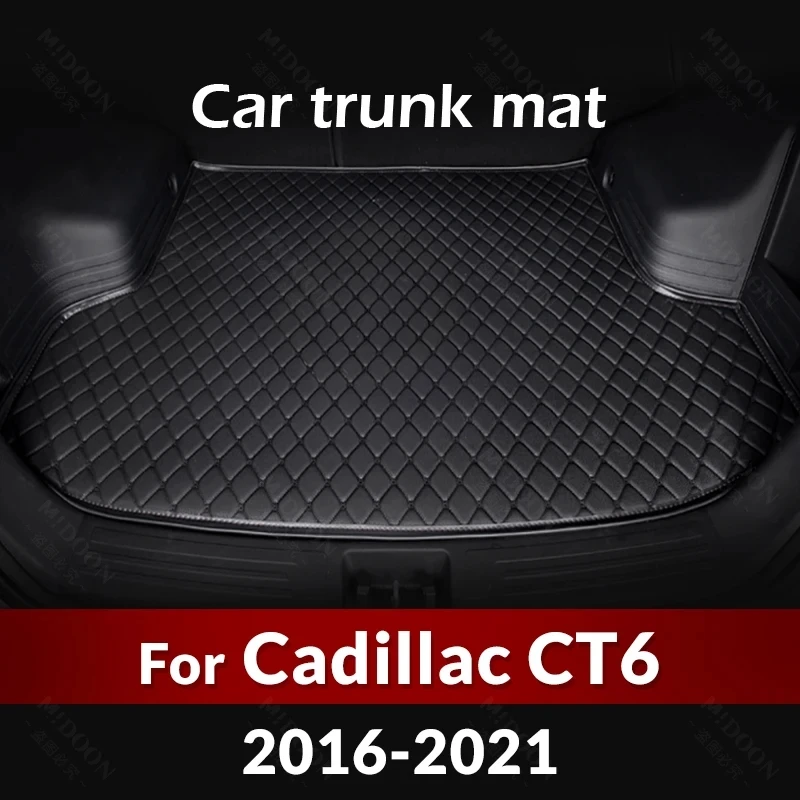 

Car Trunk Mat For Cadillac CT6 2016 2017 2018 2019 2020 2021 Custom Car Accessories Auto Interior Decoration