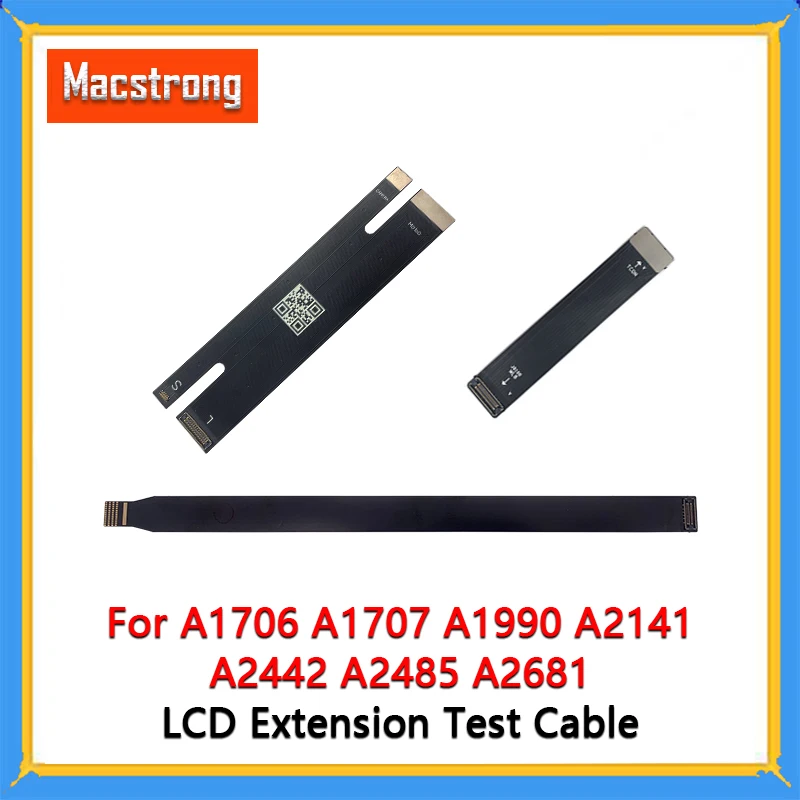 New A1706 A1708 A2681 LCD Extension Test Cable For MacBook A2179 A2141 A1932 A2159 A2442 A2485 Extension Test Repair Flex Cable