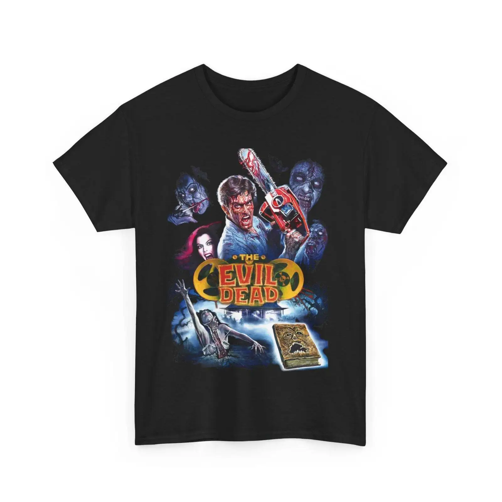 Evil Dead 1981 Movie Fitted T shirt Unisex Heavy Cotton Tee