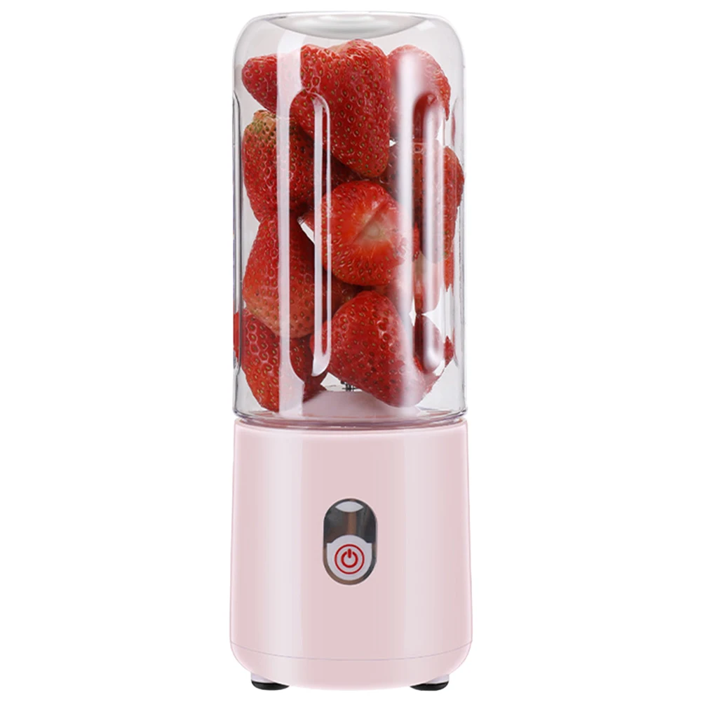 500ml Portable Blender USB Powered Mini Juice Blender Cup 120W Fruit Shakes Juicer Mixer Automatic Small Electric Juicer