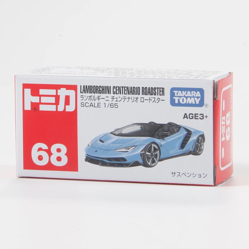 TAKARA TOMY Tomica NO.68 LAMBORGHINI CENTEENARIO ROADSTER Legering Auto Speelgoed Motorvoertuig Diecast Metaal Model Cadeau voor Kinderen