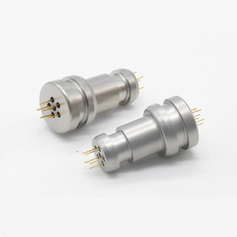 

Sintered High-temperature Resistant Connector, 6-pin External sealed Vacuum Glass New Black Male and Female Connector, 6-pin