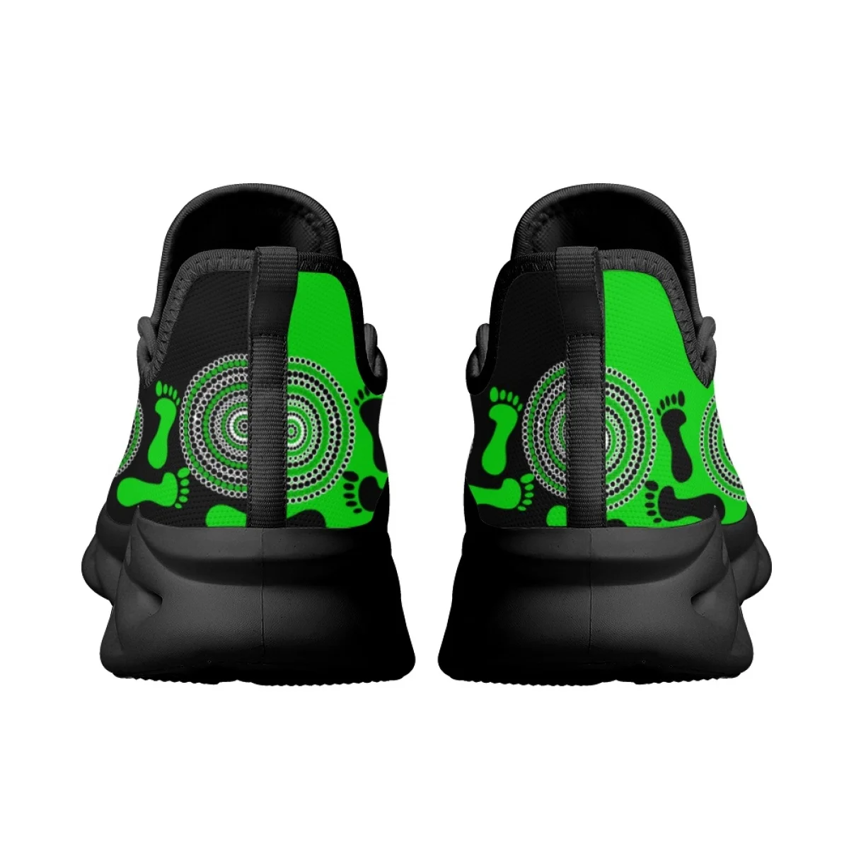 Aboriginal Turtle Indigenous Design Classic Non-Slip Mesh Shock Absorbing Running Shoes Casual Durable Summer Autumn Footwear