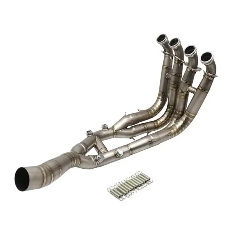 

Motorcycle Exhaust System S1000RR 2020 Titanium Alloy 60mm Exhaust Pipe Front Section Full Exhaust Systems