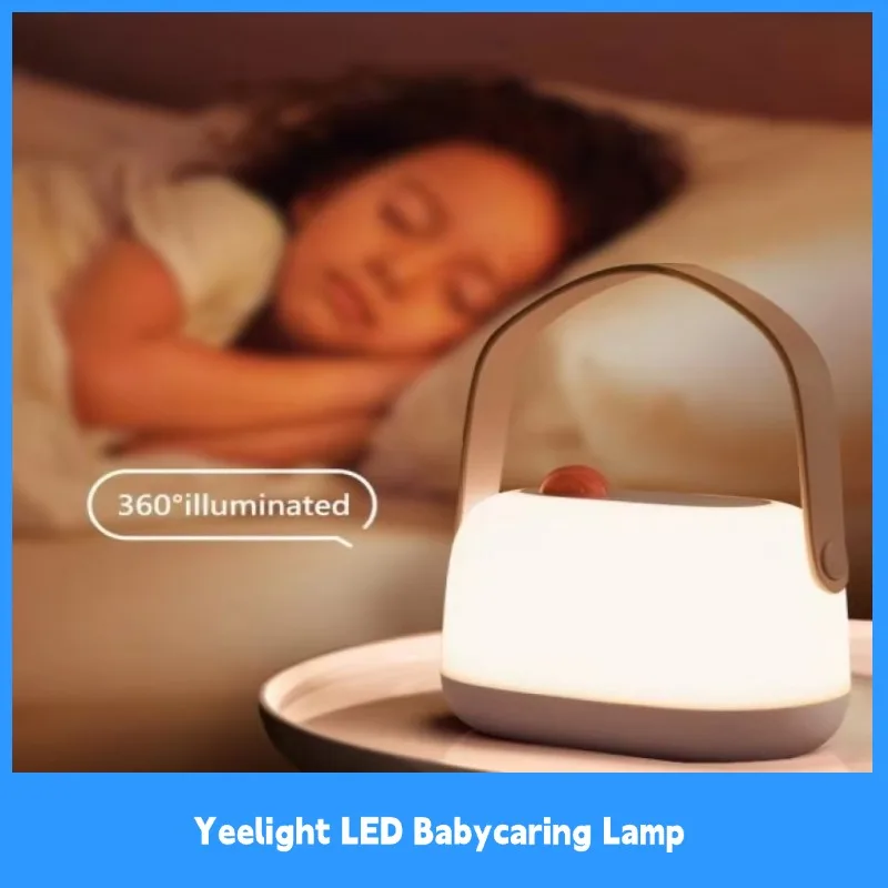 New Yeelight LED Babycaring Lamp Mate Dimmable Sleep Light Rechargeable Comfortable Portable LED Bedside Lamp