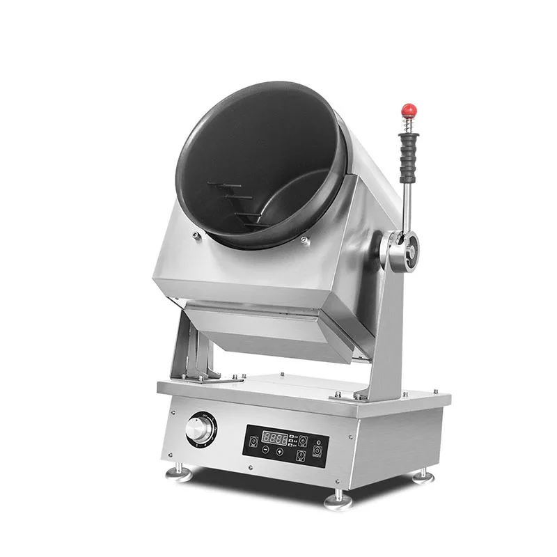 Automatic Drum Cooking Machine Multi-Function Intelligent Frying Pan  Stir Frying Cooking Pot Wok Intelligent Robot