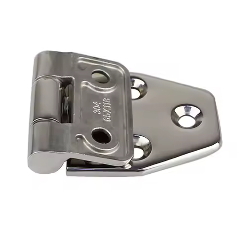 1PCS 304 Stainless Steel Hinge Hinge Deck Hinge Yacht Shor Accessory Fixed Folding Flat Open Hinge
