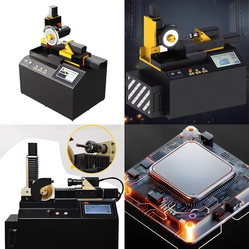 Milling cutter sharpener fully automatic small grinding machine 2/3/4 blade alloy round nose steel knife special