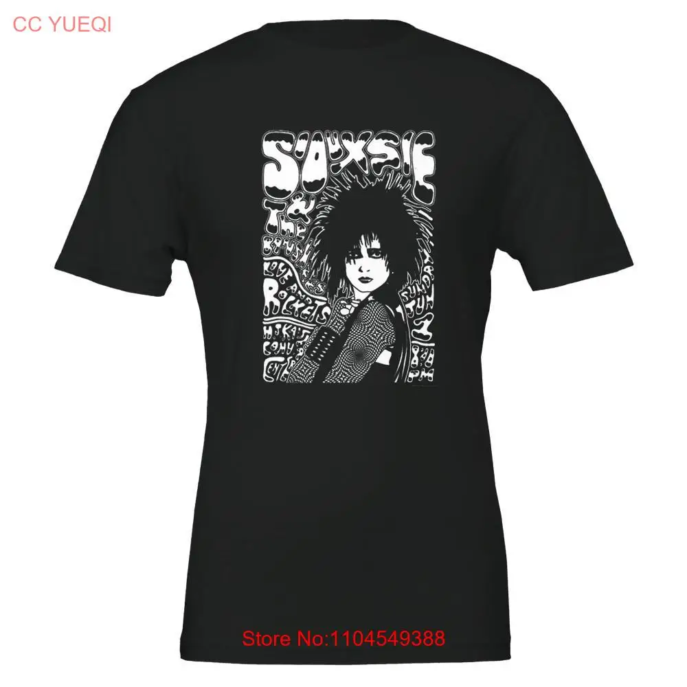 

Футболка премиум-класса Siouxsie Banshees с круглым вырезом Bella Canvas 3001, длинные или короткие рукава