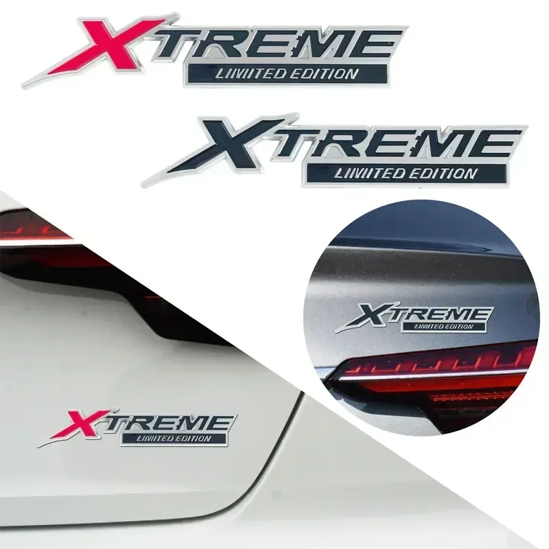 Car Body Fender Side Emblem Rear Trunk Sticker for Toyota XTREME Badge Limited Edition FJ Cruiser Exterior Accessories