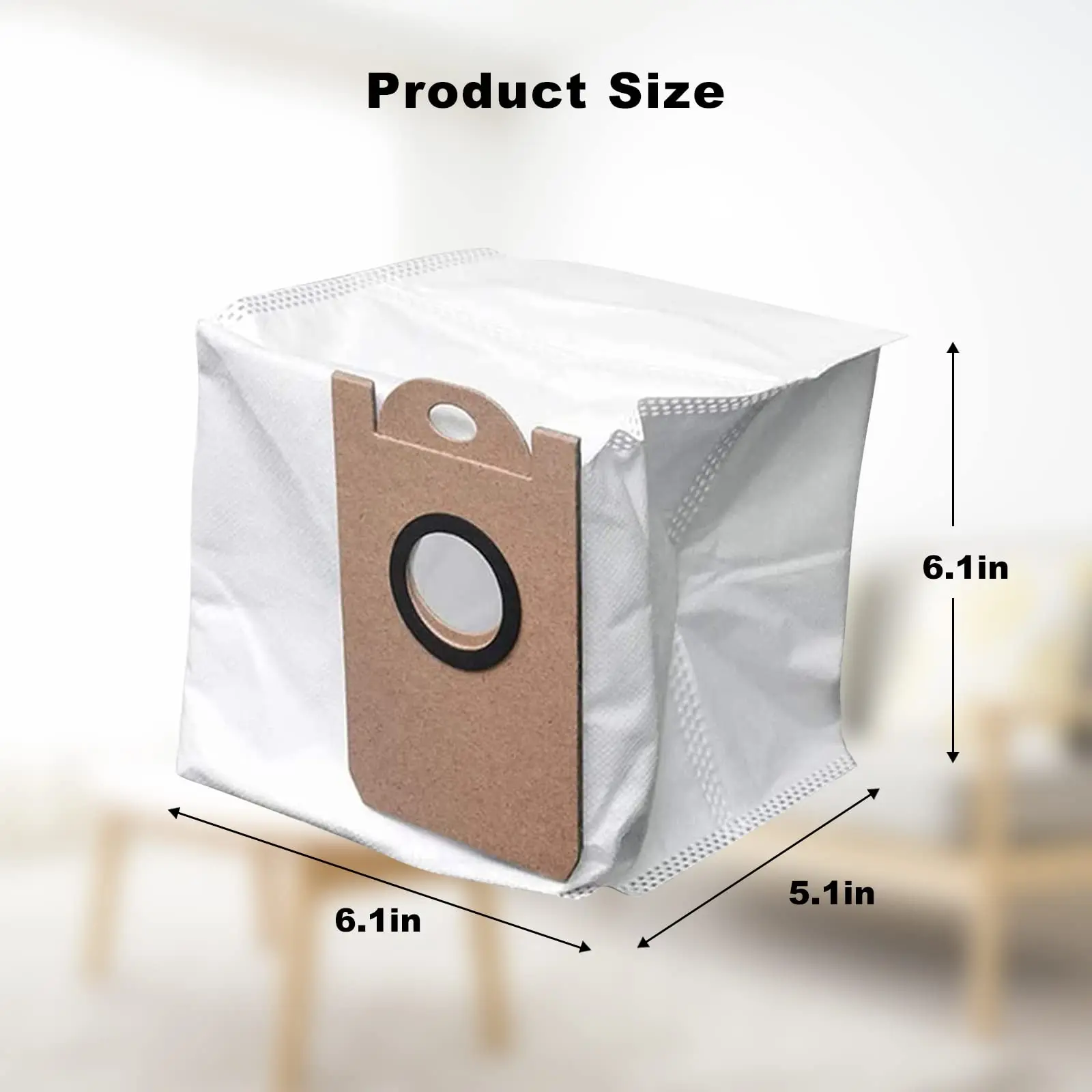 For Proscenic M8 Pro M7 Pro Dust Bag Accessories Robot Vacuum Cleaner Dust collection bag Large capacity 2.5L Cloth Bags