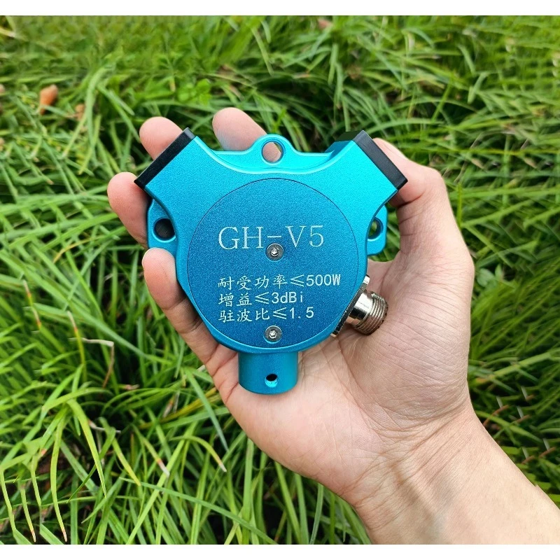 GH-V5 7MHz-430MHz HF UHF VHF Amateur Antenna 500W Short Wave Portable Dipole Antenna Customizable Engraved call signs