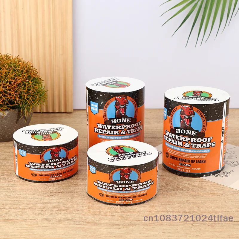 1 Pc 150cm Rubberized Waterproof Tape Anti Leakage Fix Tape For Tent Plumbing Pool Toys Swimming Rin Repair