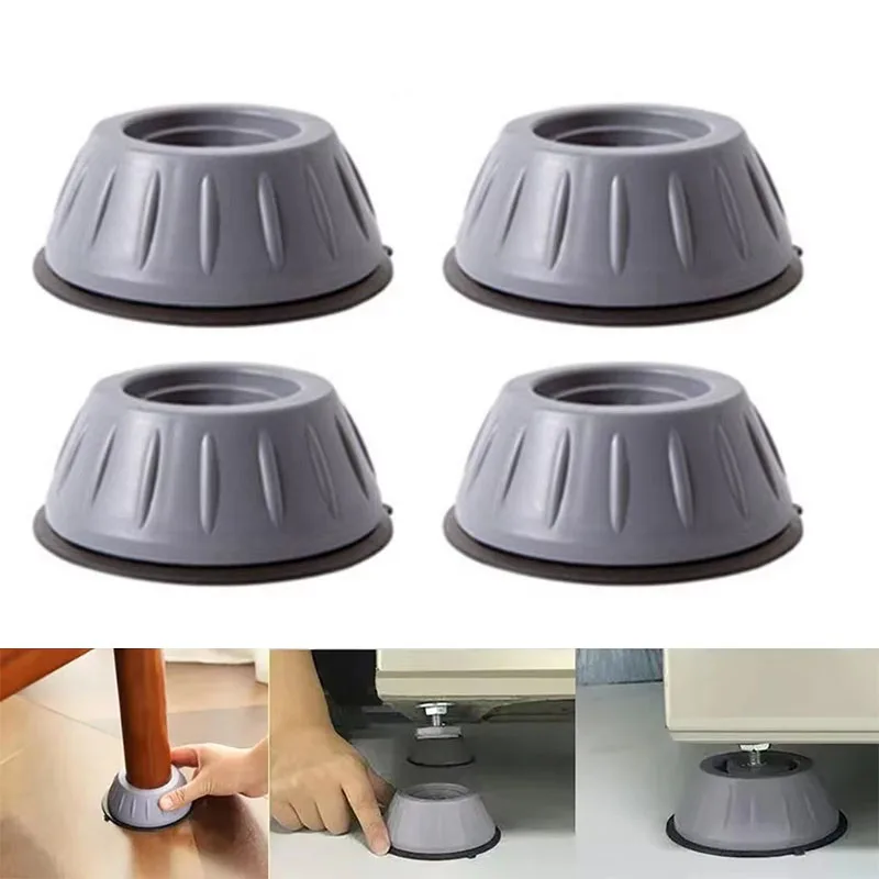 2/16PCS Shockproof Foot Pad, Rubber Pad, Anti Slip, Silent Shock Absorber Bracket, Universal Washing Machine, Furniture Foot Pad