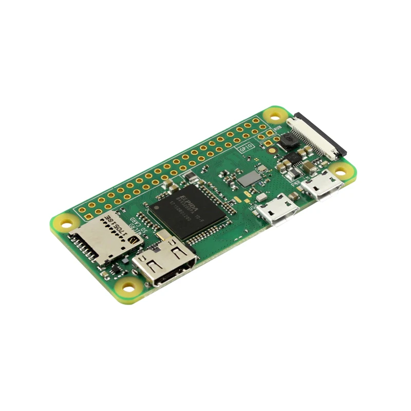 Raspberry Pi Zero W papan 1GHz CPU single-core, RAM 512MB Bluetooth BLE & WiFi Pi 0 Zero WH dengan header Pin atau Kit casing
