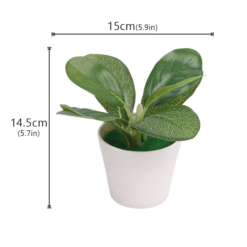 Artificial Plants Mini Bonsai Small Simulated Tree Pot Plants Fake Flowers Office Table Potted Ornament Office Home Garden Decor