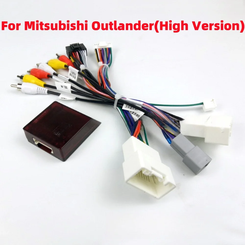 

Android 2 Din радиоприемник Canbus Box 16-контактный кабель питания для Mitsubishi Pajero Sport Triton Eclipse ASX Outlander RP5-MT-002