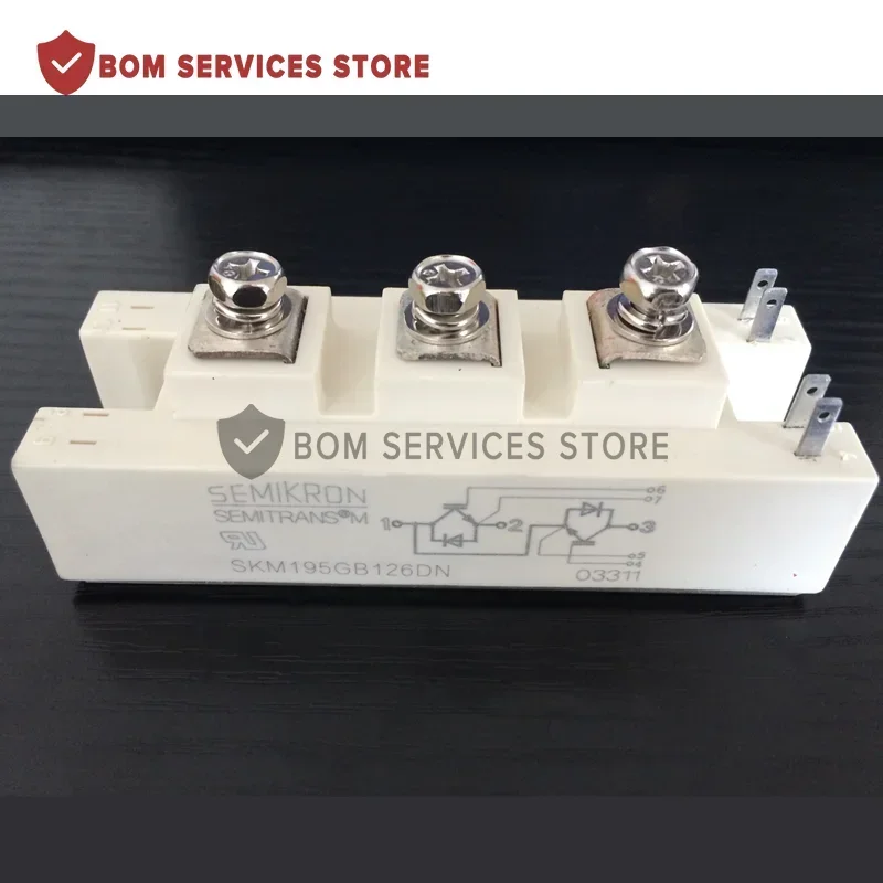 SKM195GB126DN SKM195GB124DN SKM145GB128DN SKM145GB128DNR وحدة IGBT الأصلية الجديدة