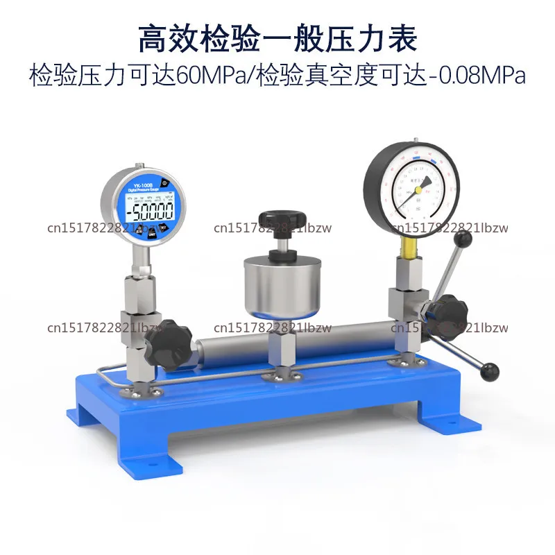 Pressure Gauge Calibration Bench Calibrator Benchtop Pressure Gauge Calibration Positive Negative Pressure Verification Device