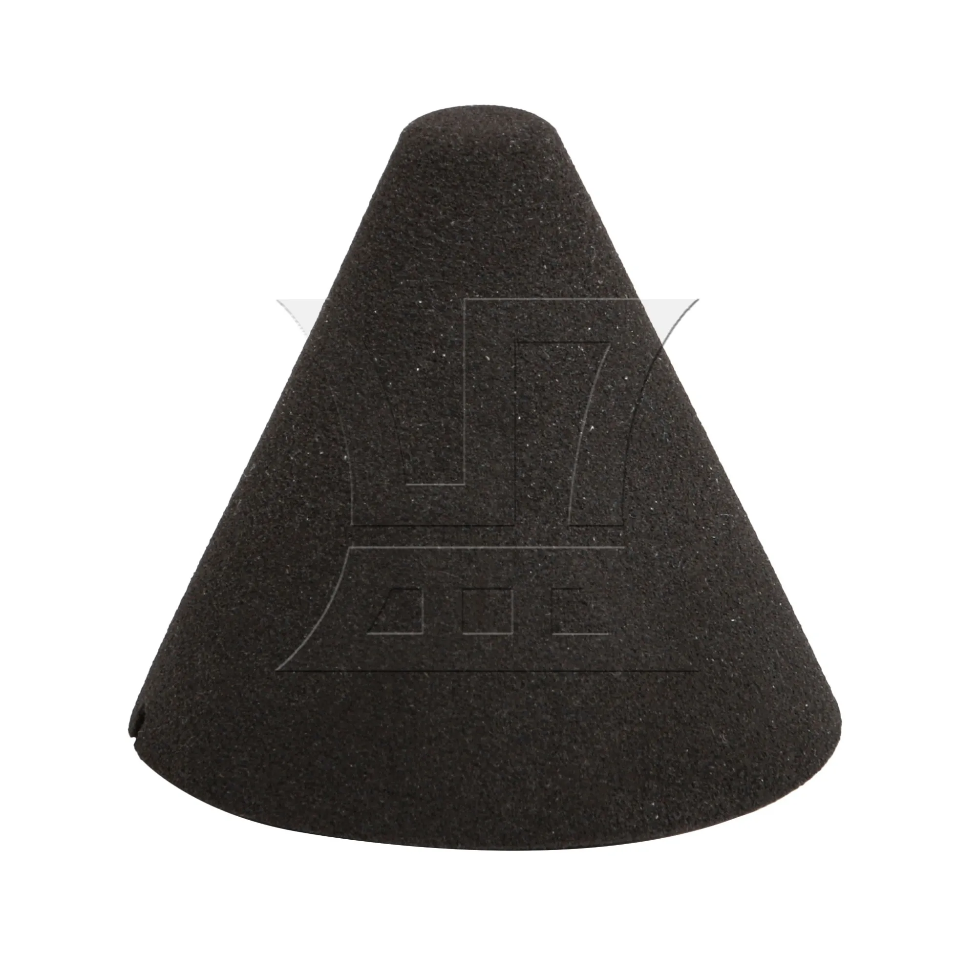 YIBUY 3.5x3.7cm Black Drum Piezo Trigger Cone Percussion Instrument Accessories