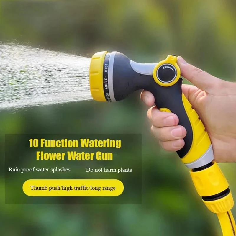 Garden Watering Gun, Household Gardening Sprayer, Water Pipe Nozzle for Plants, Vegetables, Lawn & Outdoor Irrigation
