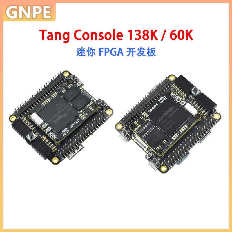

Sipeed Tang Console 60K & 138K High Cloud FPGA development board High performance HDMI, Dual PMOD, RaspberryPi 5 PCIe HAT