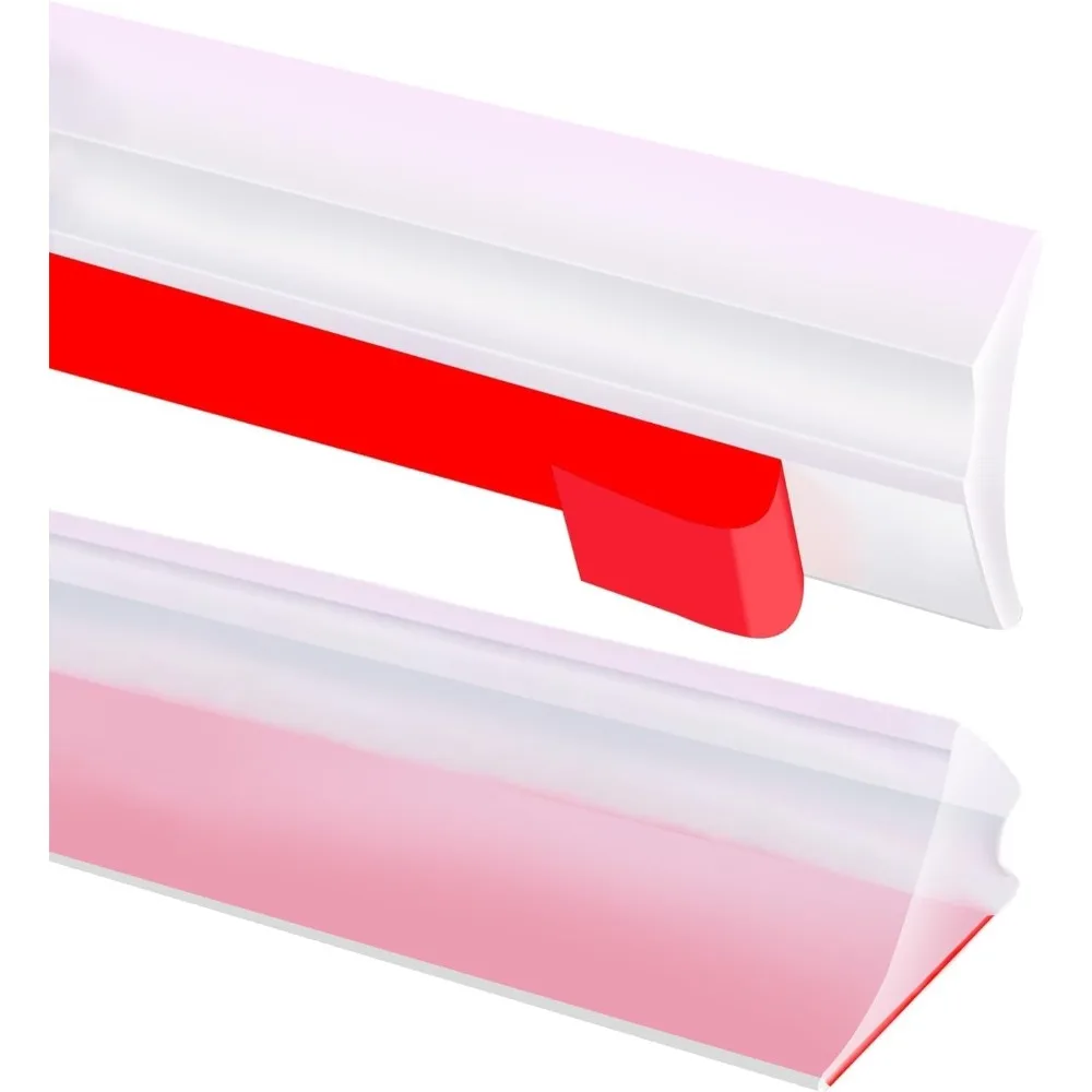 

Водопроводный барьер для раковины, прозрачный порог для душа, барьер для водяной плотины, водонепроницаемый барьер для ванной комнаты, складная силиконовая полоса три