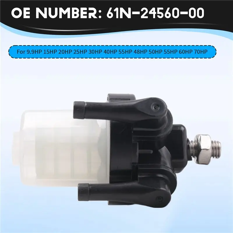 ABQB-61N-24560-00 Fuel Filter For Outboard Motor 9.9HP 15HP 20HP 25HP 30HP 40HP 55HP 48HP 50HP 55HP 60HP 70HP