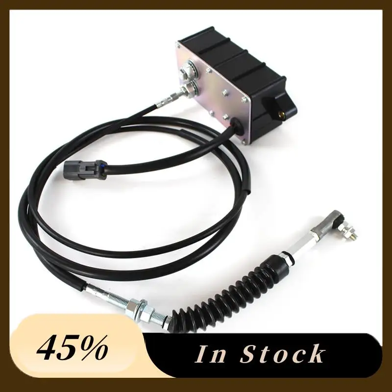 มอเตอร์ควบคุมความเร็วรอบเครื่องยนต์ A60z สำหรับรถขุดฮุนได - 21EN-32300 21EN-32260 ใช้ได้กับรุ่น R110-7 R300-9 R220-7 R210-7 R150LC-7 R215-7