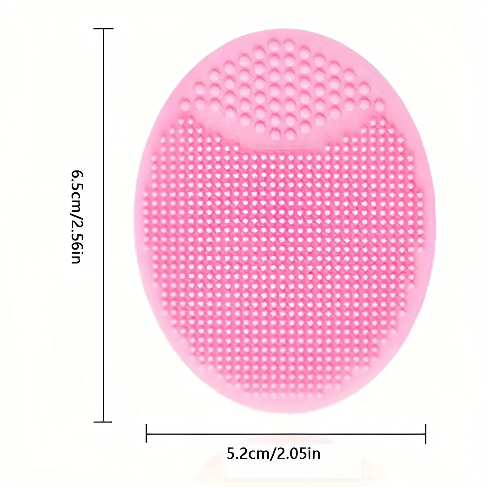 Brosse nettoyante pour le visage en silicone avec poignée pour les doigts – Épurateur facial à poils souples pour exfolier, massage et nettoyage en profondeur des pores