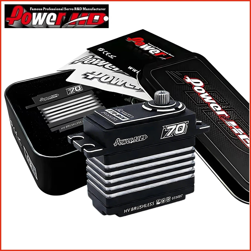 Power HD PowerHD T70-BHV T70BHV 6-8,4V 70kg Stahlgetriebe Bürstenloser Servo