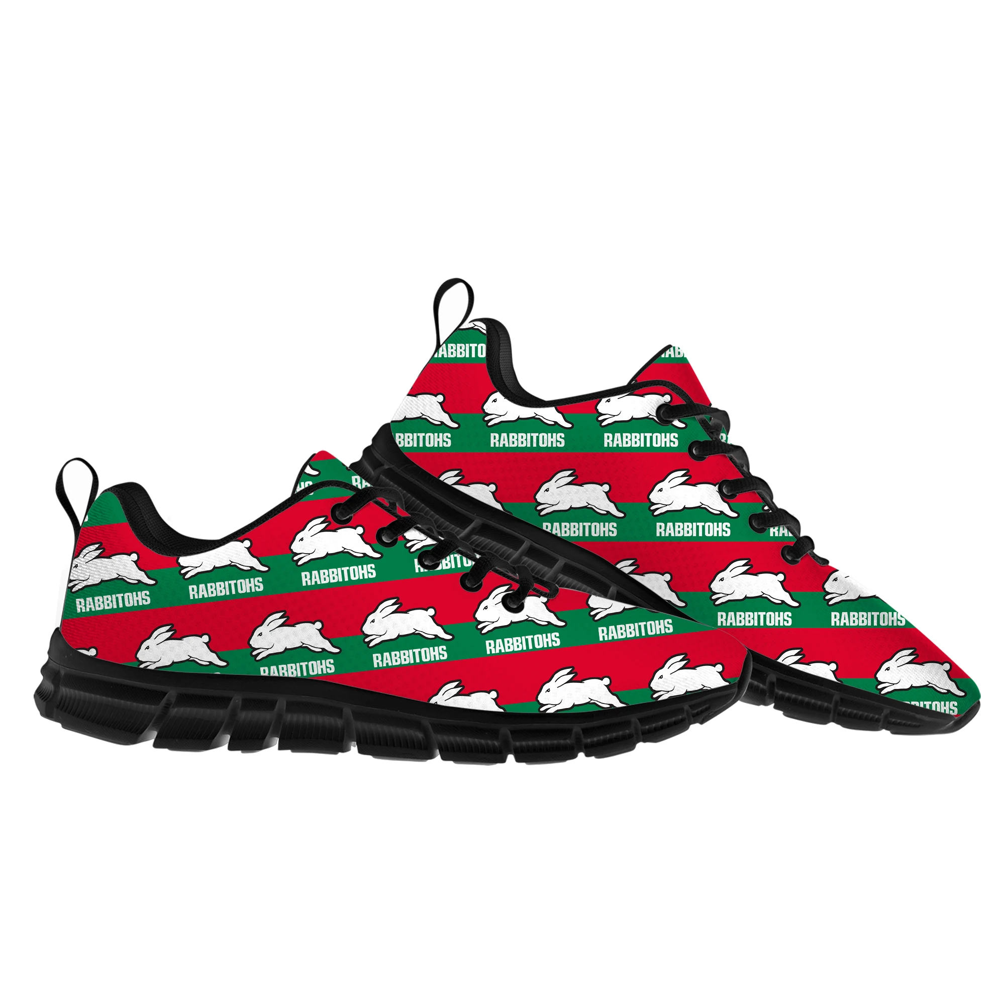 South Sydney Rabbitohs Australian Rugby Sports Shoes Mens Womens Teenager Kids Children Sneakers High Quality Parent DIY Couple