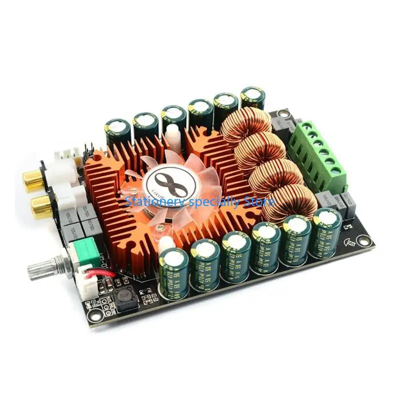 P0RB Digital Power Amblifier Board 160Wx2 BTL220W مكبر صوت مرتفع وضبط باس.
