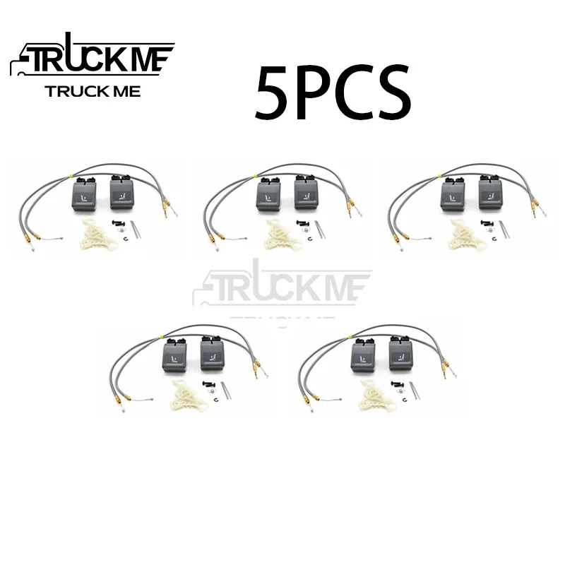 

5PCS/BOX Renaultt Trucks Kerax Seat Adjustment 7421592929 New Switch Button 21592929 20586509 for VOL FM ISRI 928462-166/00E