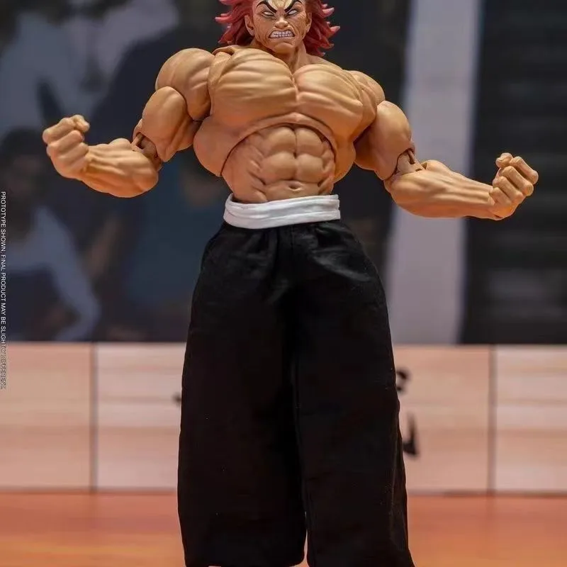 Storm Toys ST Series 1/12 Baki Hanma Yujiro Fully Articulated Action Figure New Figura