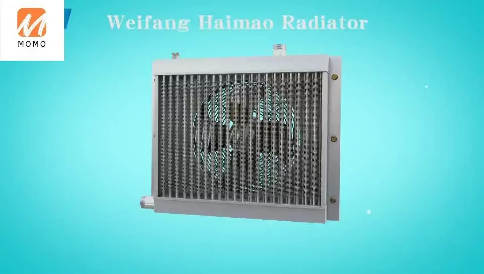 Water heating fan breeding radiator water circulation boiler heating heater for aquatic product factory workshop and greenhouse