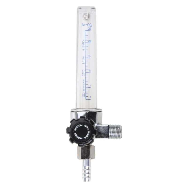 

7mm Thread Meter Gas Regulator Welding Measuring Ranges 1/4PT 0.15MPA