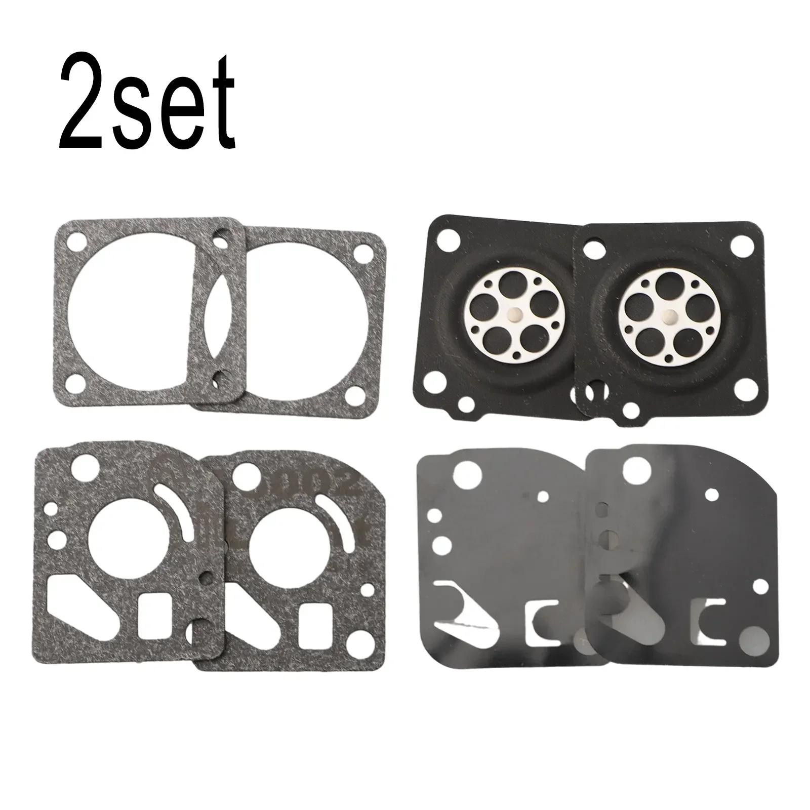 2set Carburetor Diaphragm Repair Parts Kits For Ruixing Carbs FOR FOR Homelite Carburetor Diaphragm Tools For Garden Trim