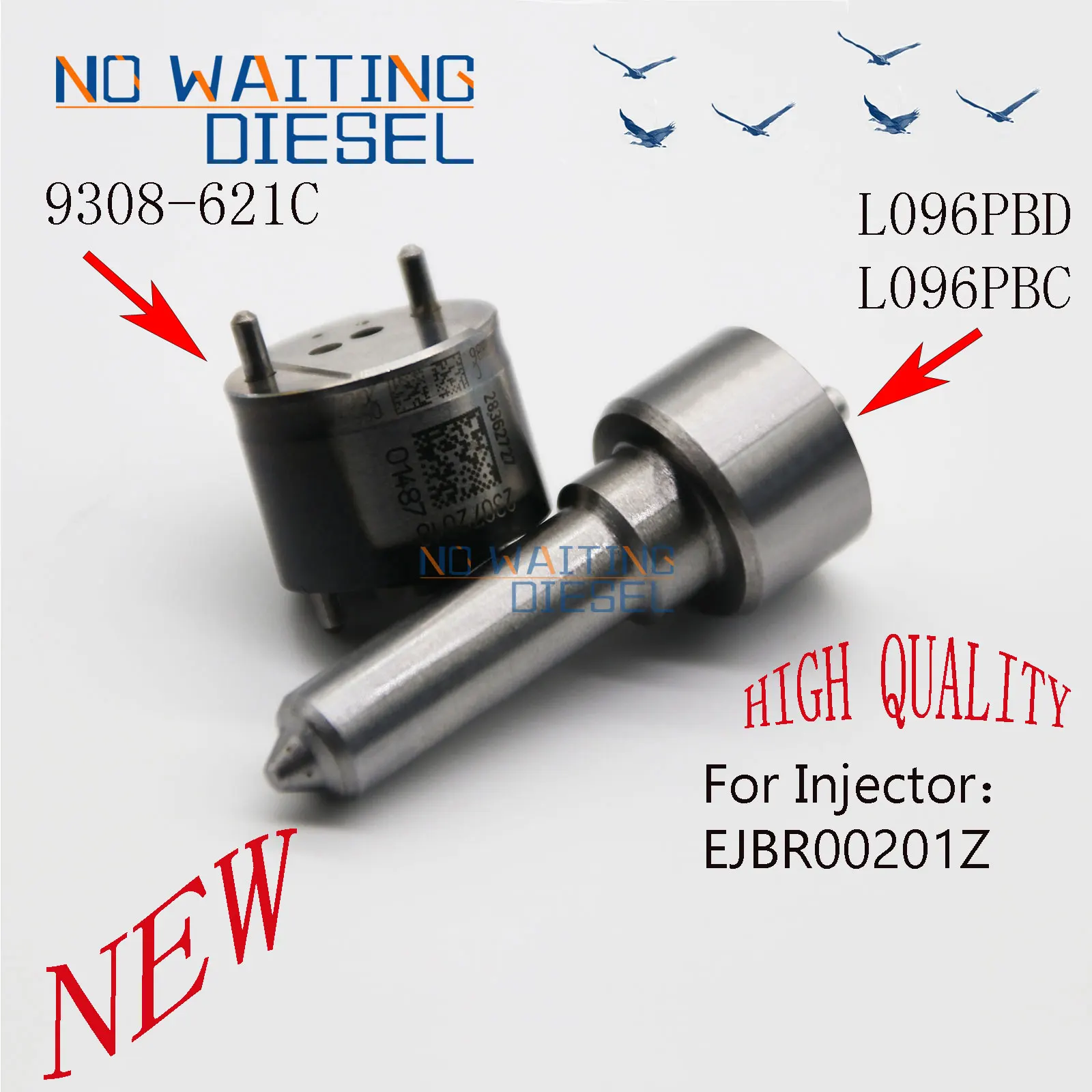 

Топливная форсунка EJBR00201Z для впрыска L096PBD Форсунка 9308-621C клапан 7135-652 ремонтные комплекты ejbr00201z для FORD