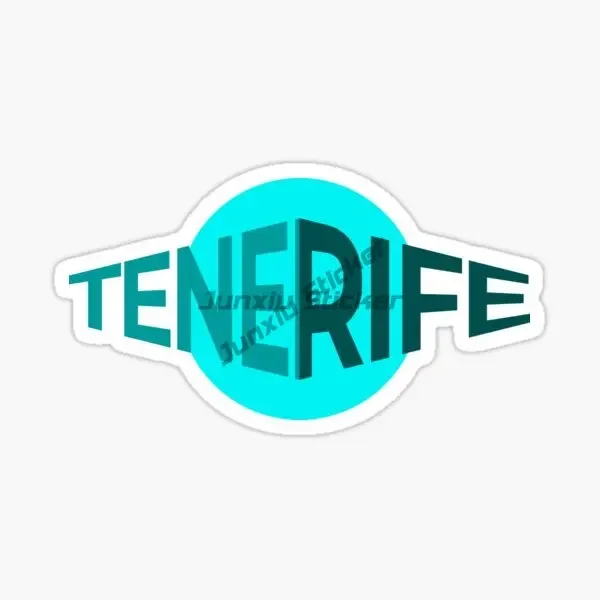 Spain Tenerife Map Scenery Emblem Creative Stickers for Car Motorcycle Helmet Wall Window Fridge Table Decoration Accessories