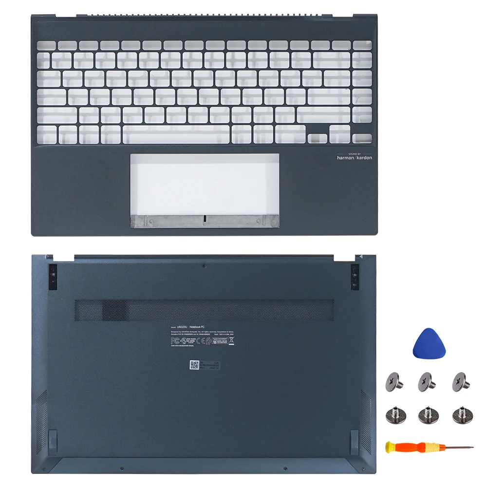 Imagem -03 - Laptop Acessórios para Asus Zenbook 13 Tampa Traseira Superior Case Frontal Substituição Palmrest Novo Lcd Ux325 Ux325a Ux325j U3700j