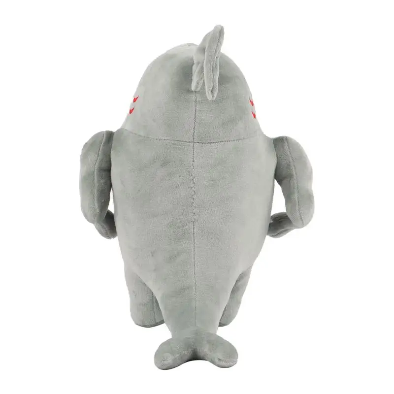 Stuffed Muscle Shark Plush Doll Cute Stuffed Shark Stuffed Cartoon Plush Toys Strong Animal Shark Pillow For Boys And Girls