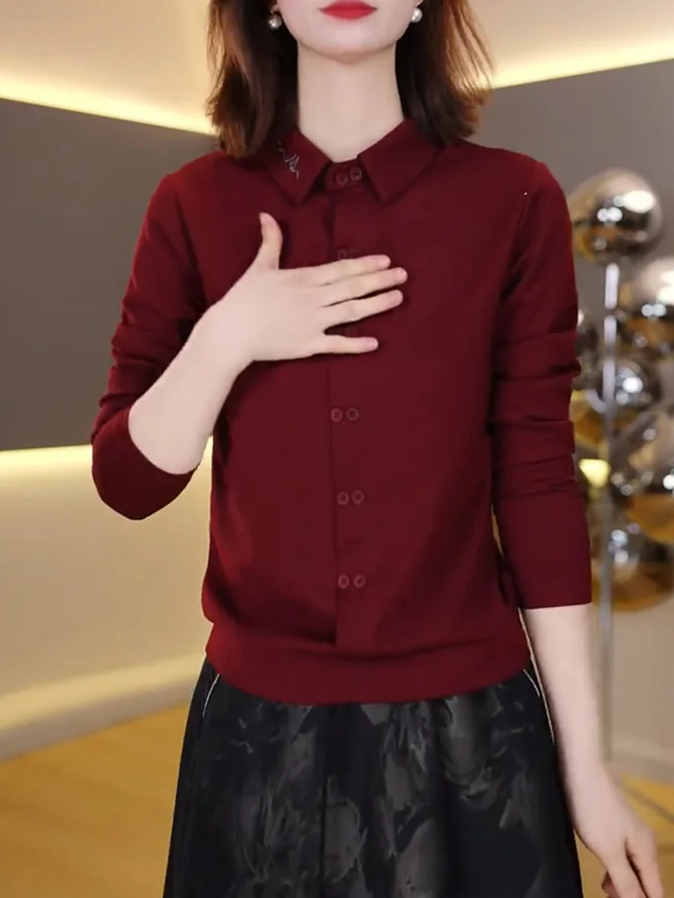 

Korean Sle Knitted Open Cardigan High Ne plus Size Faionable Versatile Slimming Agel Top for Autumn Season