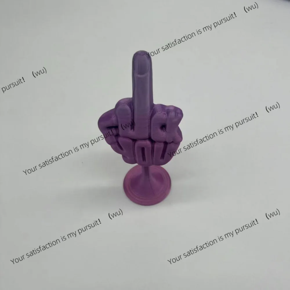 3D printing, middle finger creative ornament