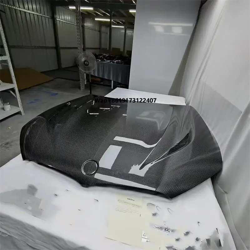 

Dry Carbon Fiber Front Engine Hood for 8 Series M8 F91 F92 F93 Car Engine Bonnet