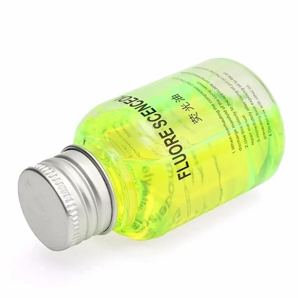60ml UV Dye Fluorescent Oil Leak Detector Test Car Air-Conditioning Fluorescent Oil Dye car AC Repair Tool