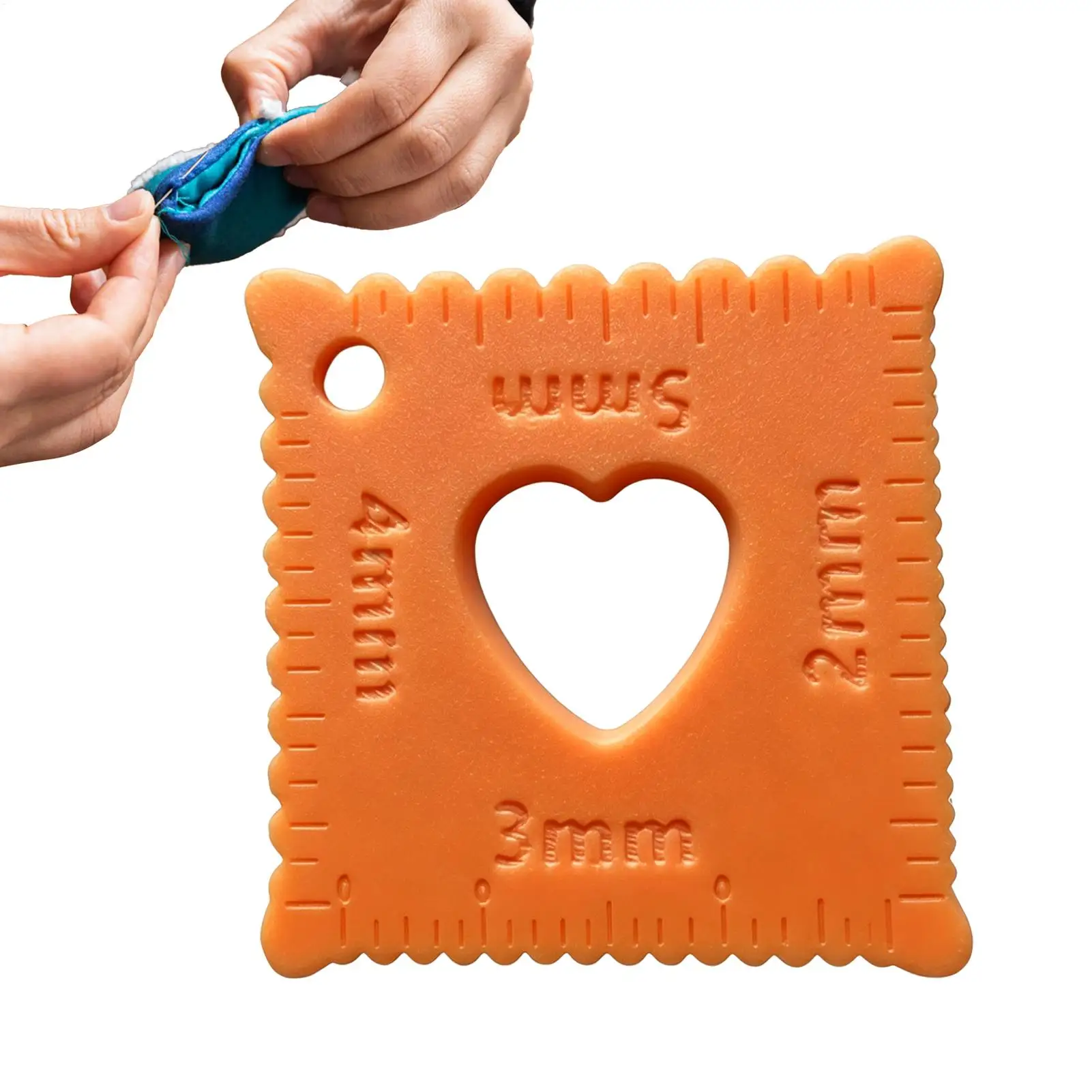 Sewing Magnetic Seam Guide Anti-Slip Grip Sewing Machine Guide Magnets Sewing Machine Attachments Multifunctional Ruler Hemmer