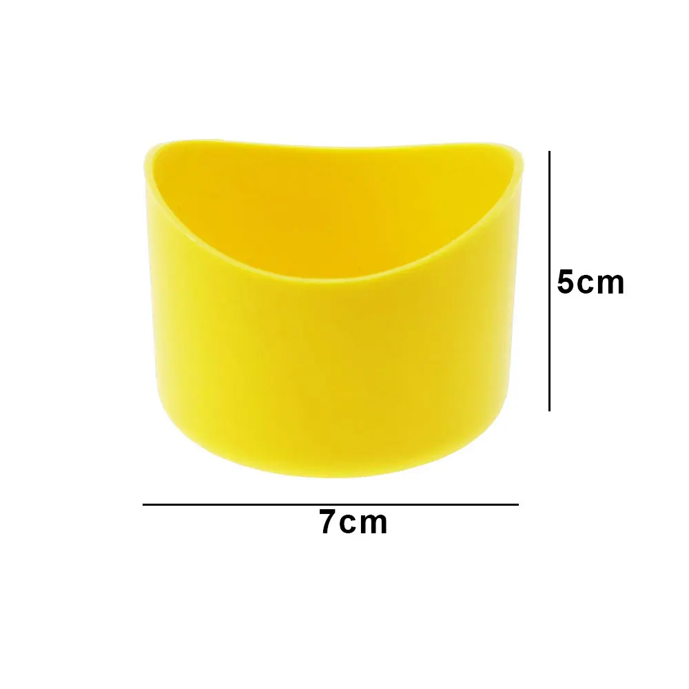 JCD 17Colors 7cm Water Bottle Bottom Cover Silicone Base Case Anti-collision Non-Slip Rubber Cup Protective Sleeve
